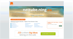 Desktop Screenshot of nettube.ning.co